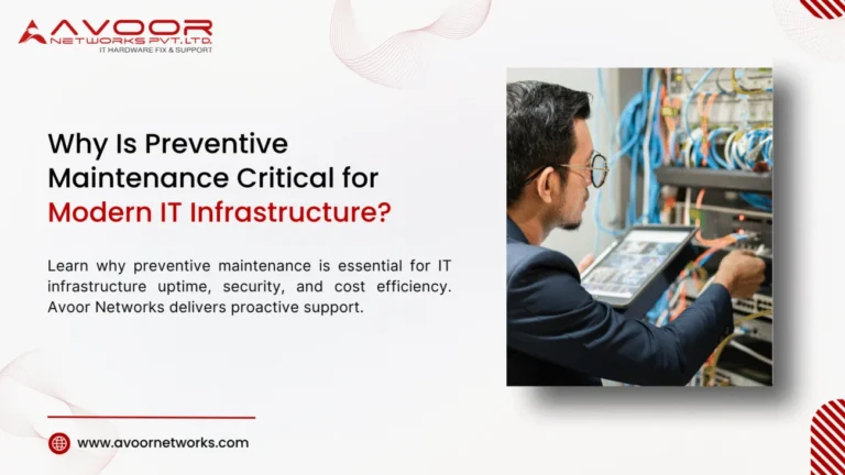 Why Is Preventive Maintenance Critical for Modern IT Infrastructure?