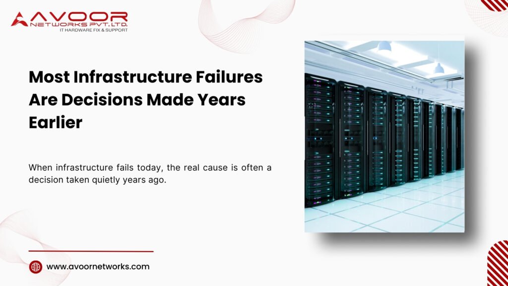 Most Infrastructure Failures Are Decisions Made Years Earlier