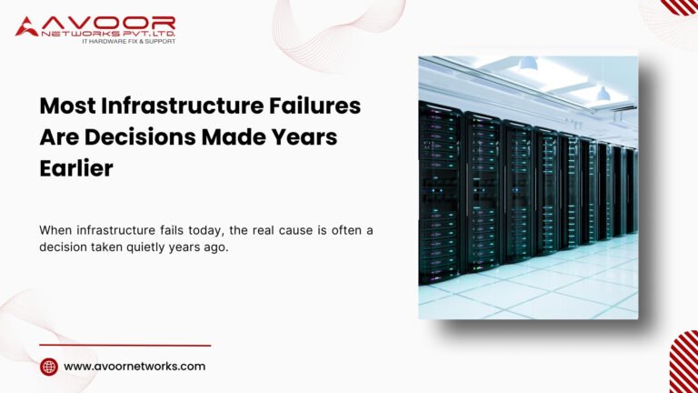 Most Infrastructure Failures Are Decisions Made Years Earlier