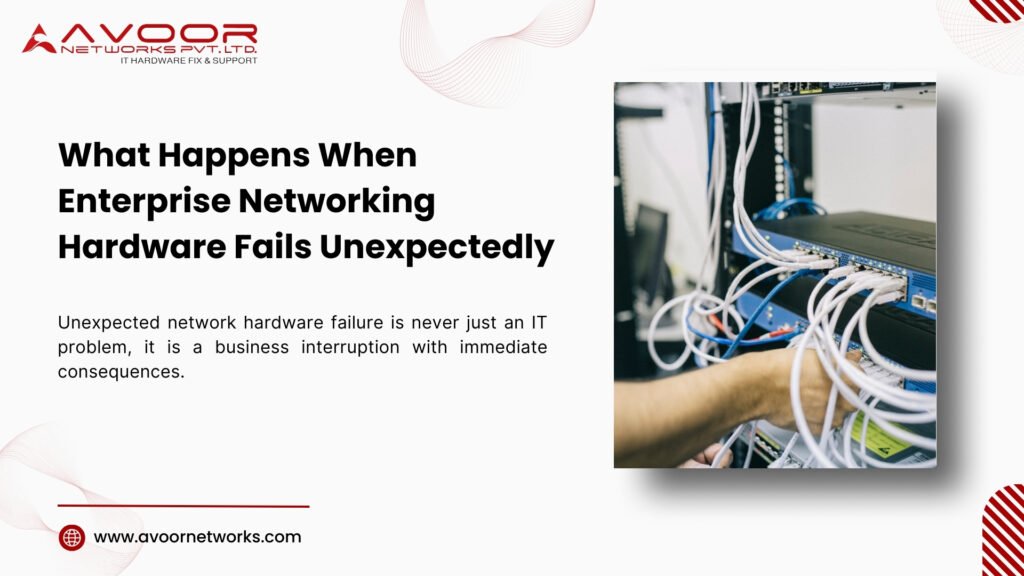 What Happens When Enterprise Networking Hardware Fails Unexpectedly