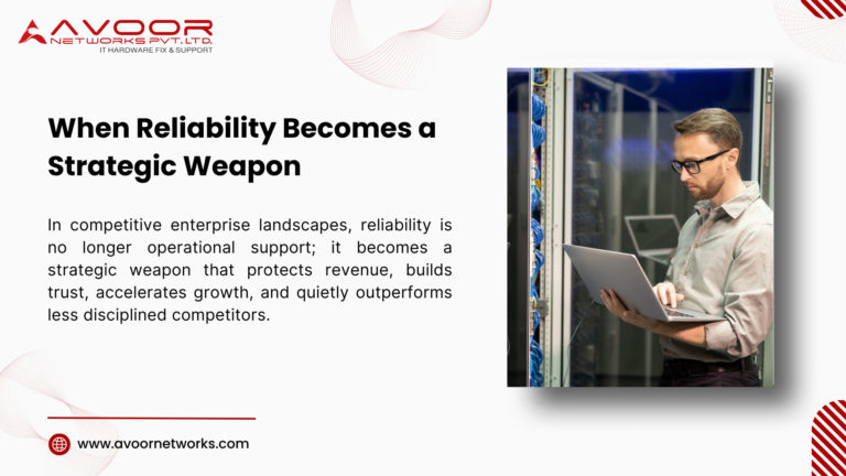 reliability strategic advantage