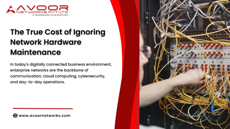The True Cost of Ignoring Network Hardware Maintenance