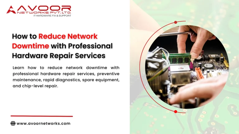 How to Reduce Network Downtime with Professional Hardware Repair Services