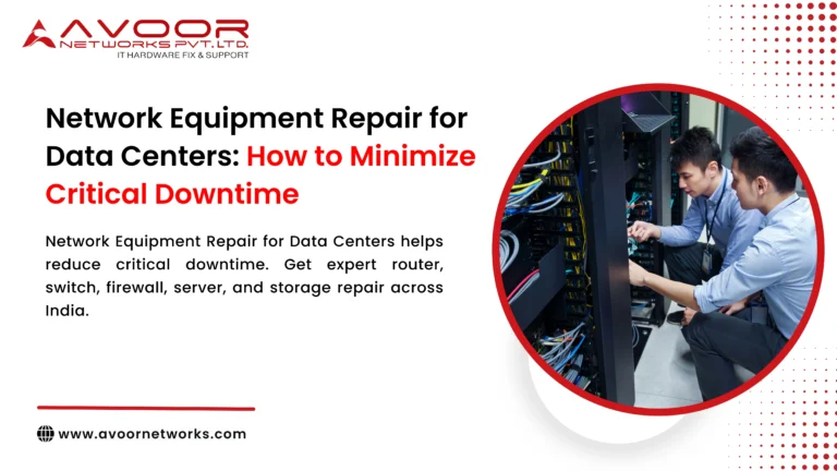 Network Equipment Repair for Data Centers: How to Minimize Critical Downtime