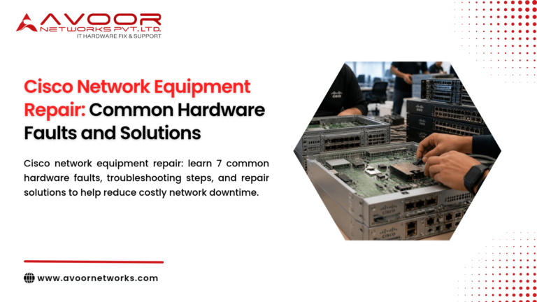 Cisco Network Equipment Repair_ Common Hardware Faults and Solutions